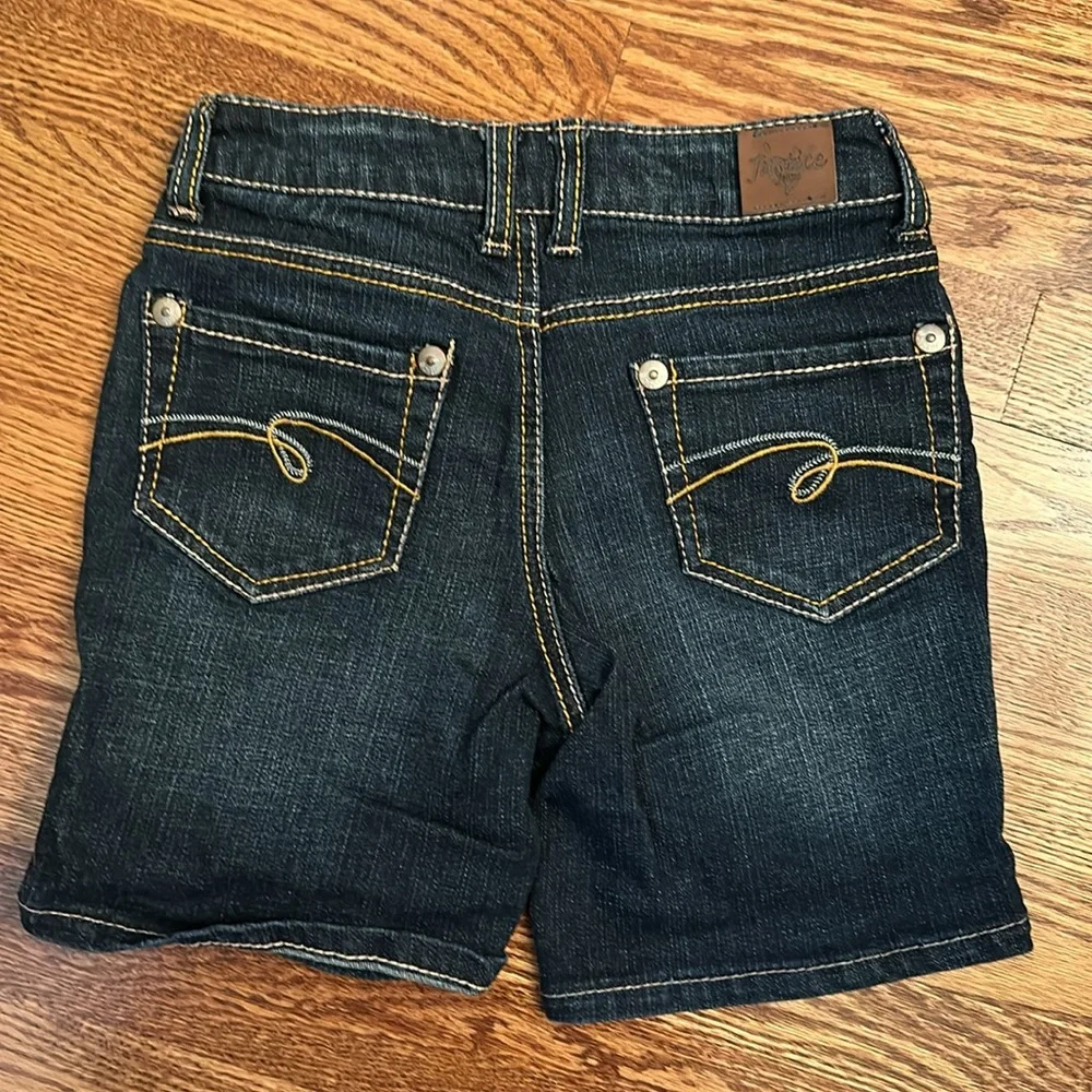Justice Jean Shorts Simply Low, Size 10